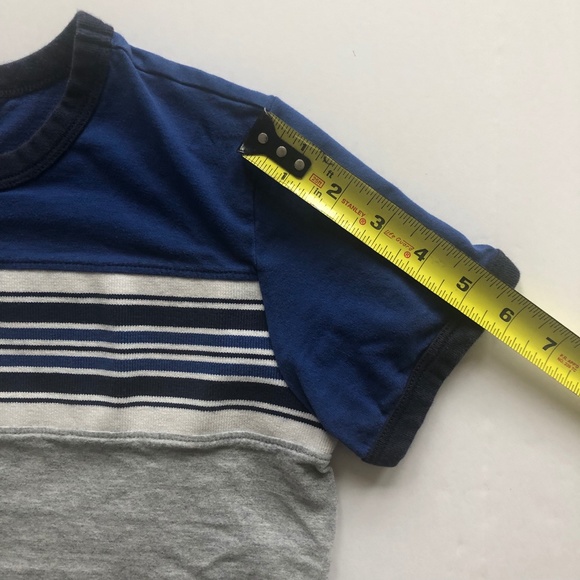 Hanna Andersson Chest-Striped T-Shirt - Picture 5 of 7